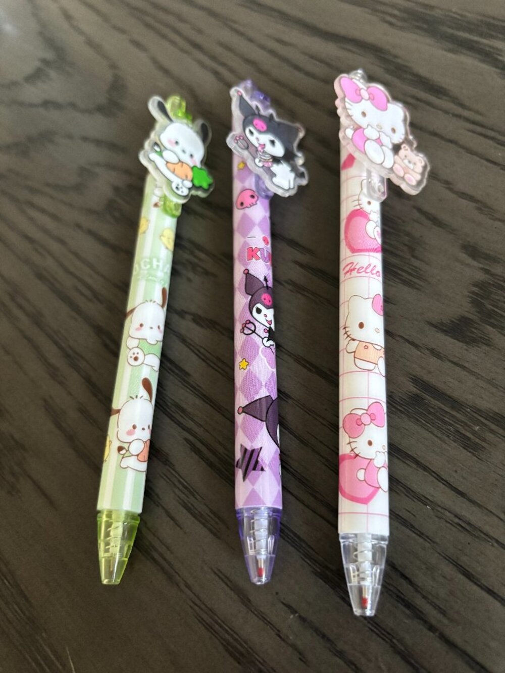 Character Kids Pen Set of 3
